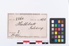Etikett zu Keramikgefäß (NHMW-PRAE-002360)